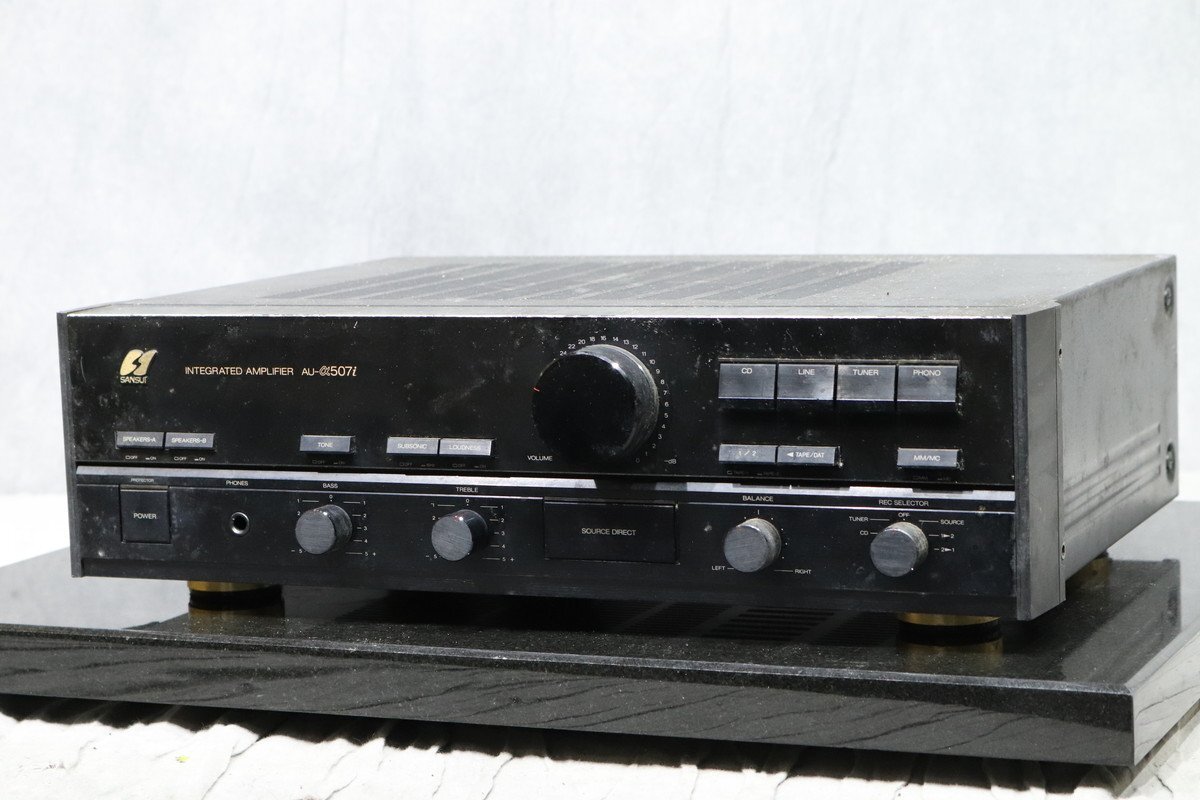 Yahoo!オークション -「サンスイ プリメインアンプ au-α507i」の落札