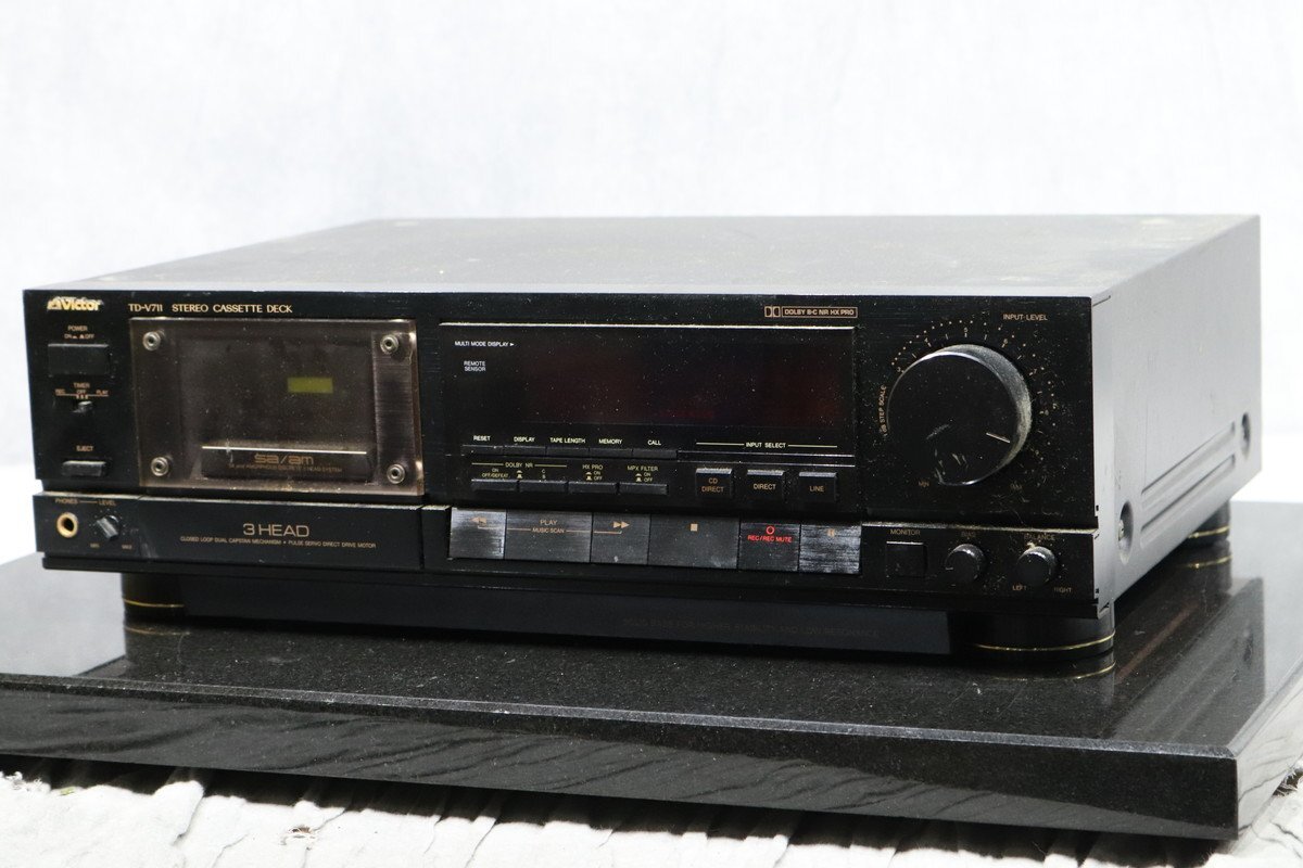 Yahoo!オークション -「victor td-v711」(カセットデッキ) (オーディオ