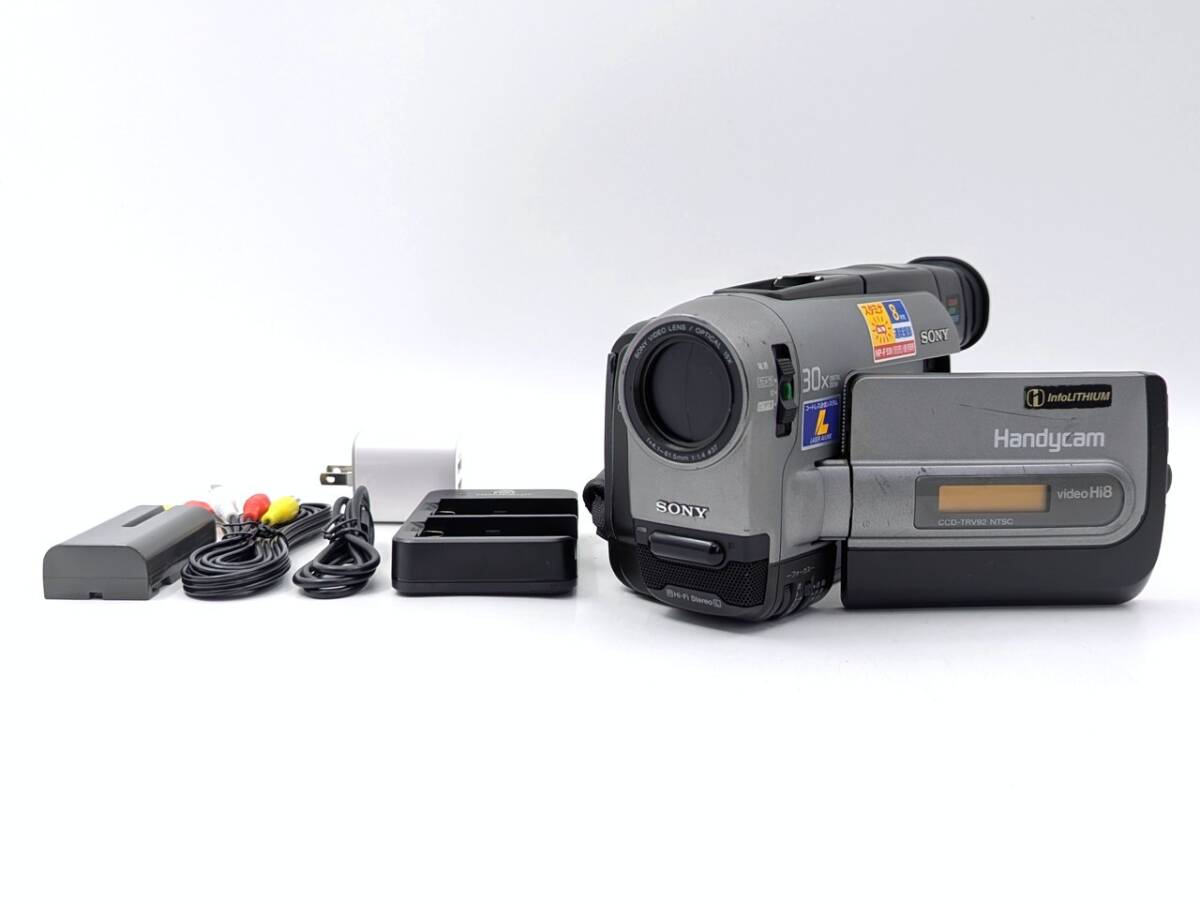 Yahoo!オークション - [キハ53]動作品 ソニー Hi8ビデオカメラ CCD-TRV