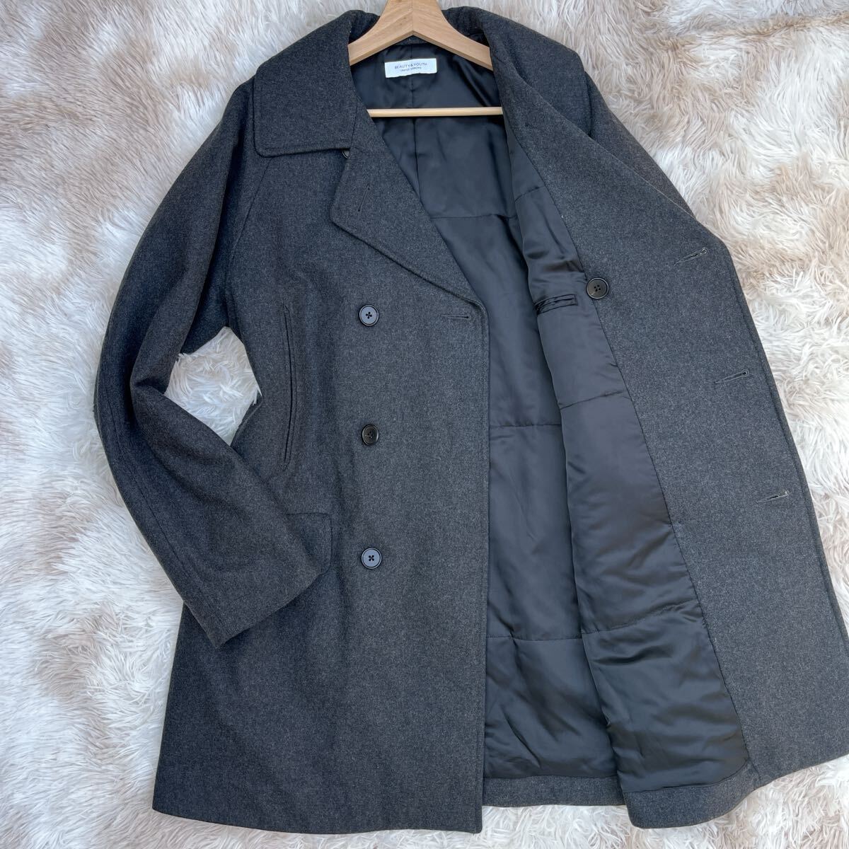 Yahoo!オークション -「ユナイテッドアローズウールpコート」の落札