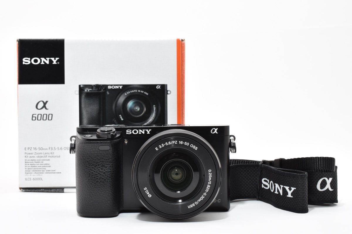 SONY α6000 ILCE-6000L パワーズームレンズキット [シルバー