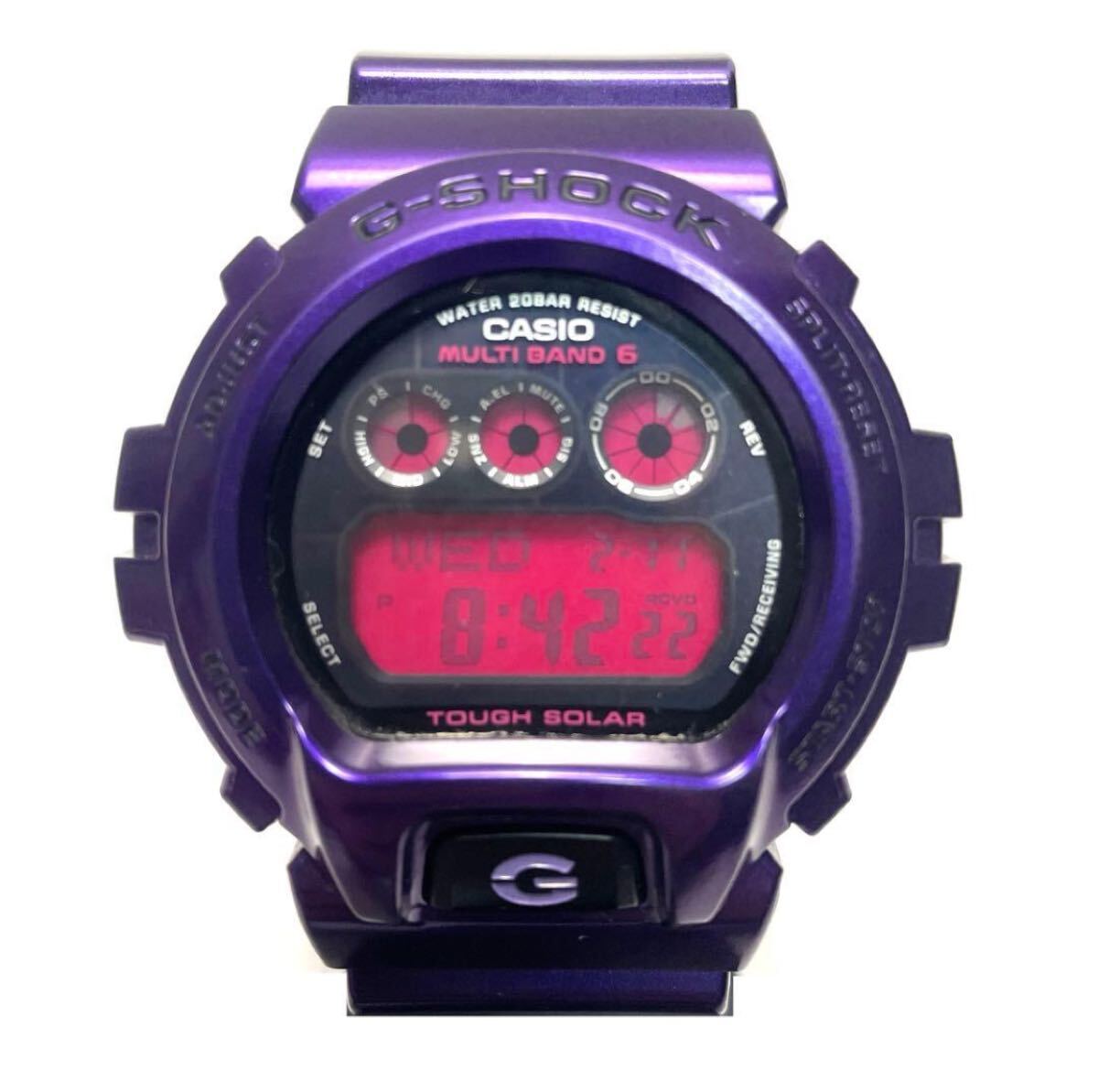 Yahoo!オークション -「g-shock クレイジーカラーズパープル」の落札