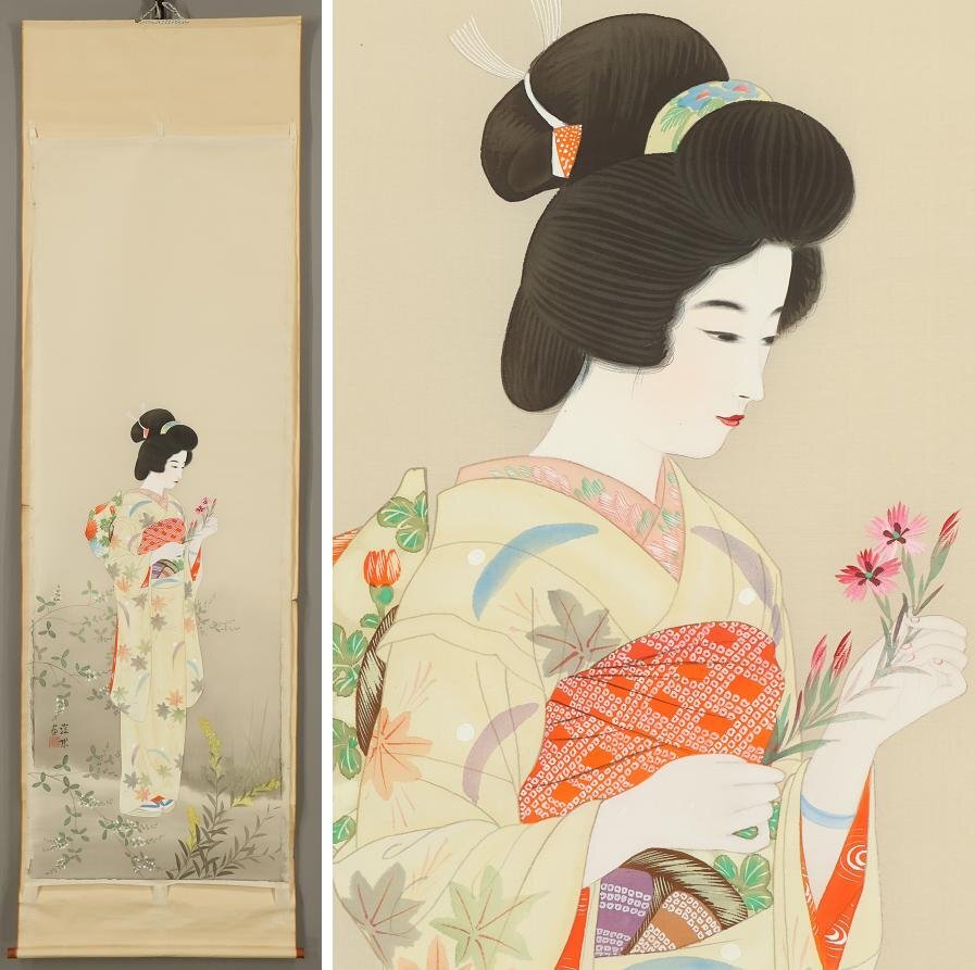 2026年最新】Yahoo!オークション -美人画掛軸の中古品・新品・未使用品一覧