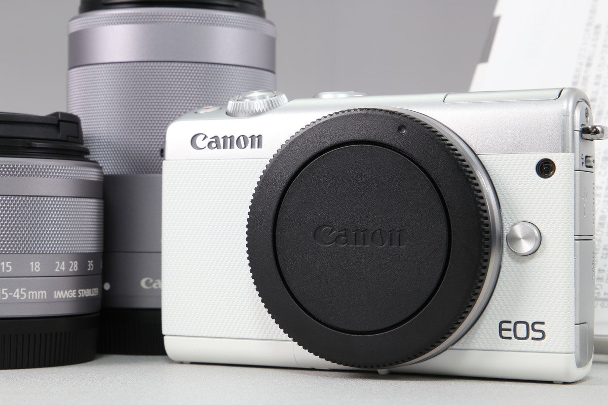 CANON EOS M100 ダブルレンズキット [ブラック] オークション比較