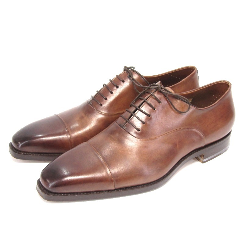 Yahoo!オークション -「santoniサントーニストレートチップ」(26.5cm