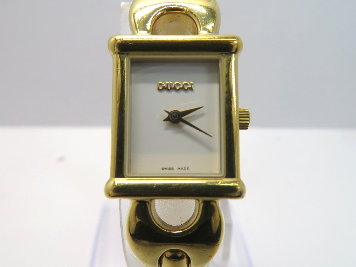 Yahoo!オークション -「gucci(グッチ) 腕時計 1800l レディース 白」の