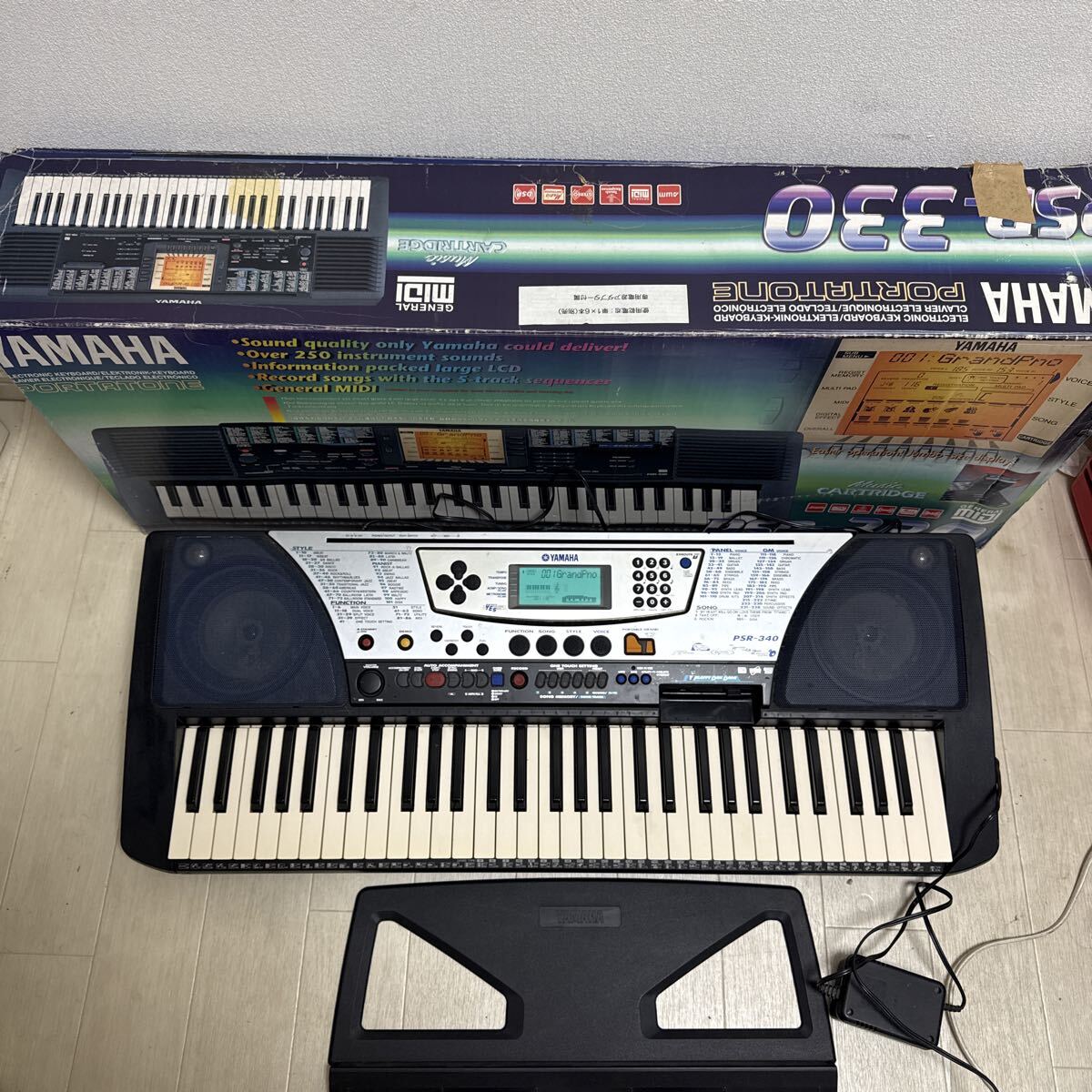 Yahoo!オークション -「yamaha psr 340」の落札相場・落札価格