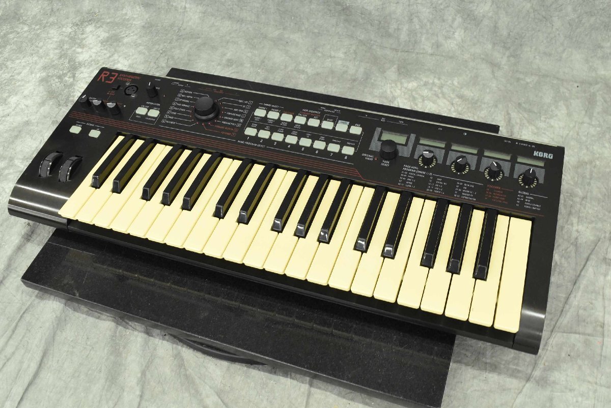 Yahoo!オークション -「korg r3」(キーボード、シンセサイザー) (鍵盤