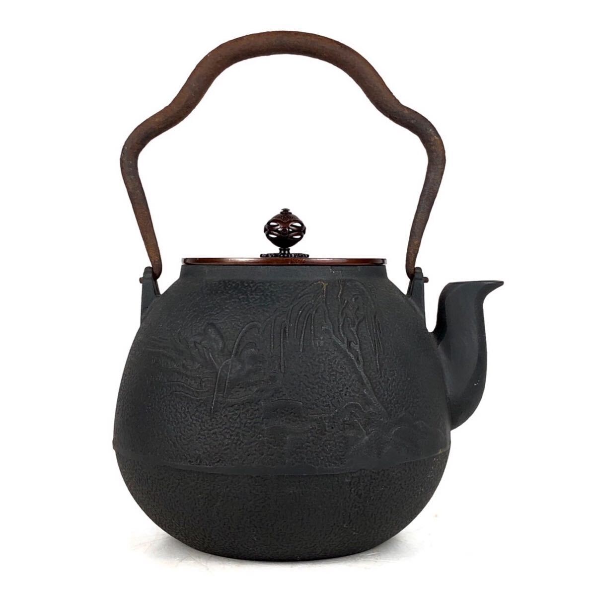 2026年最新】Yahoo!オークション -鉄瓶 銅蓋(アンティーク