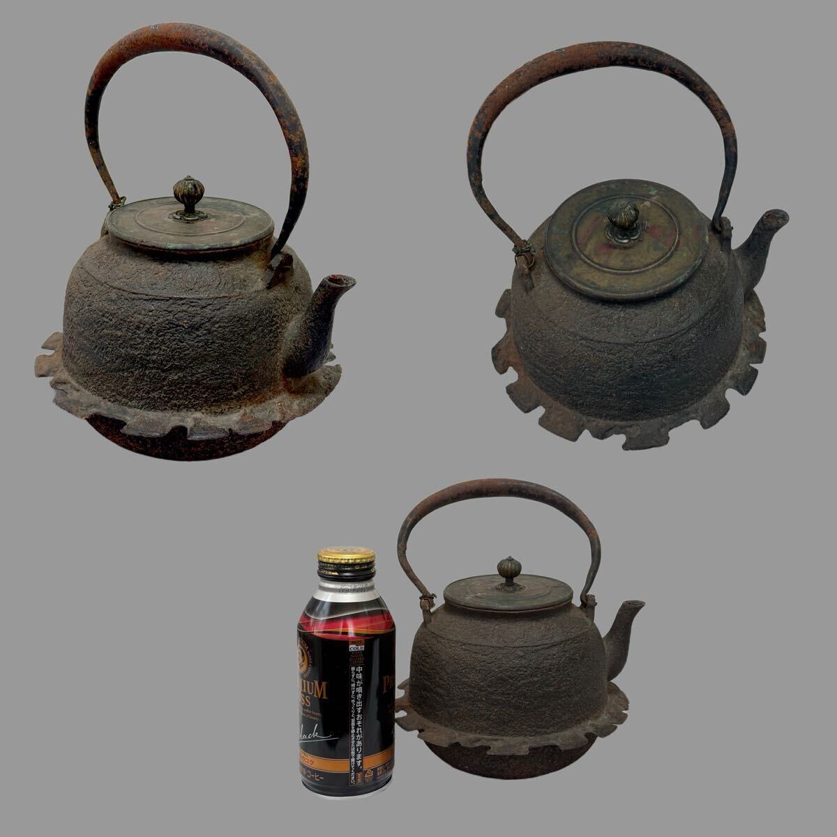 Yahoo!オークション -「骨董品」(鉄瓶) (鉄製)の落札相場・落札価格