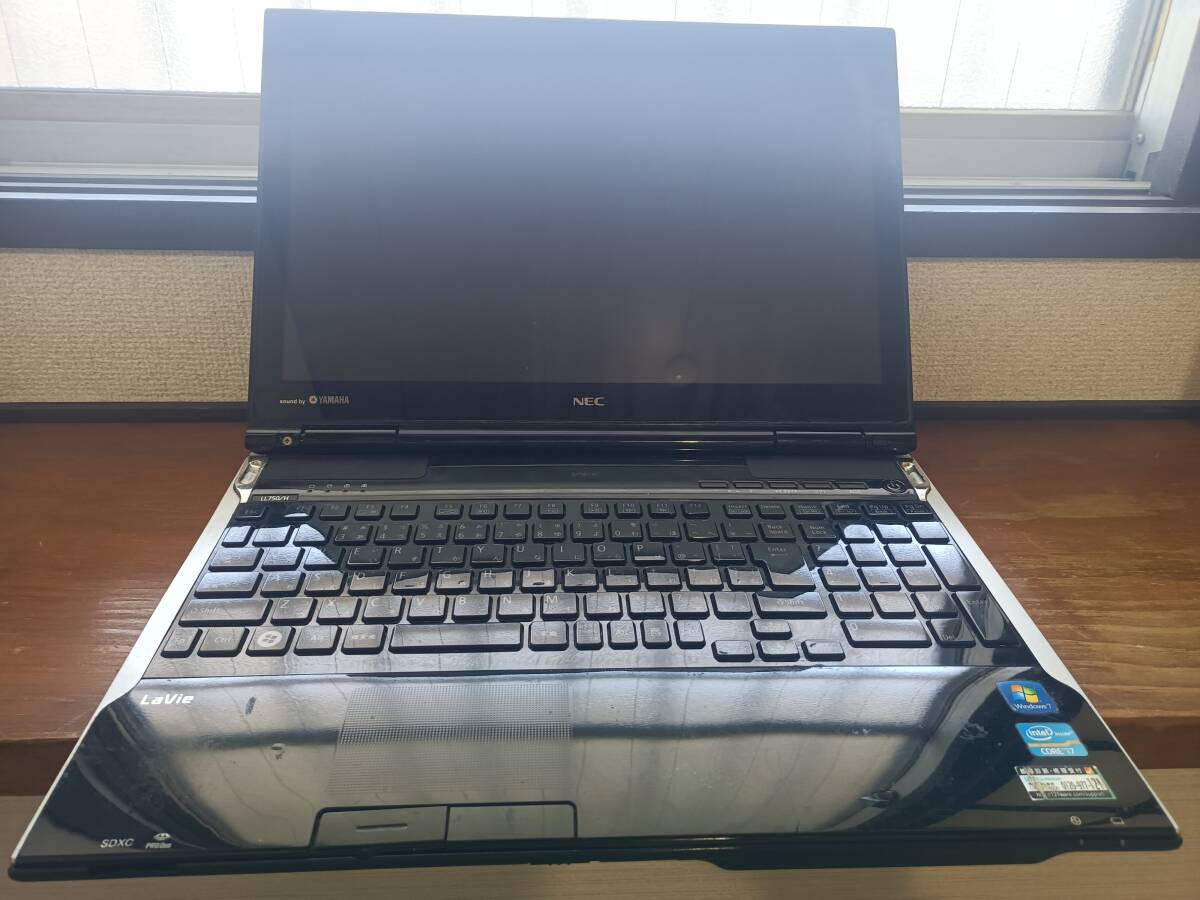 NEC LaVie L LL750/HS6B PC-LL750HS6B [クリスタルブラック