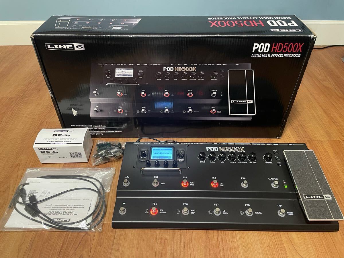 LINE6 POD HD500X オークション比較 - 価格.com