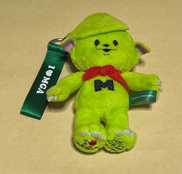明日発送 新品 未開封 Mrs GREEN APPLE メメル ぬいぐるみキーホルダー