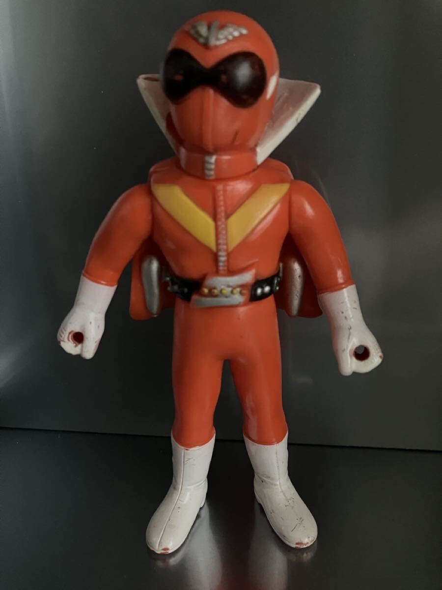 Yahoo!オークション -「アカレンジャー ソフビ」(ソフビ) (ビンテージ