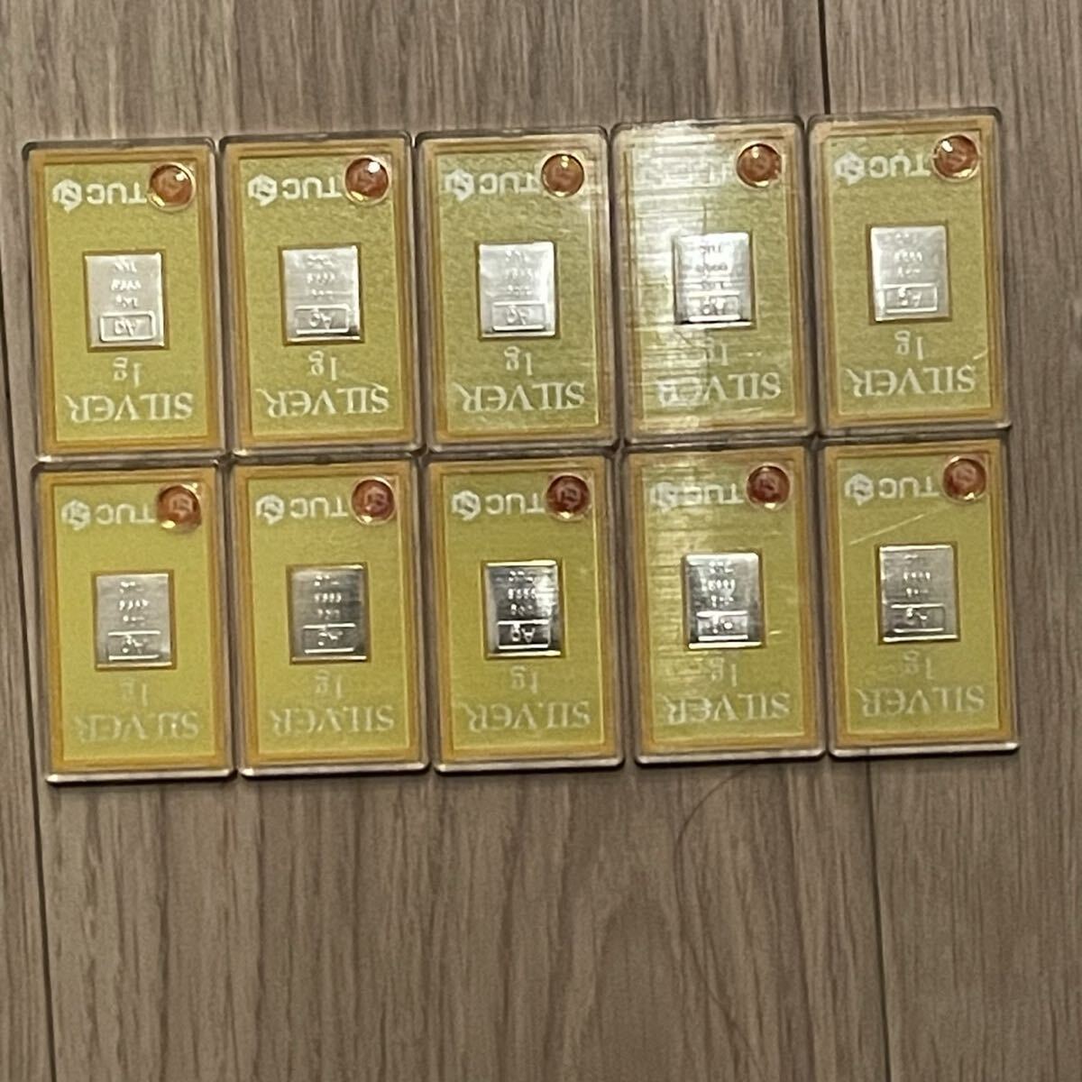 TUC Silver 1g 純銀景品 シルバー 景品 特殊景品 ケース付 ケース入り