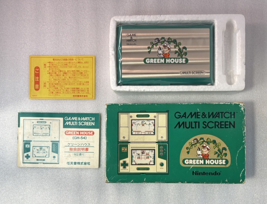 Yahoo!オークション -「ゲームウォッチ グリーンハウス」の落札相場