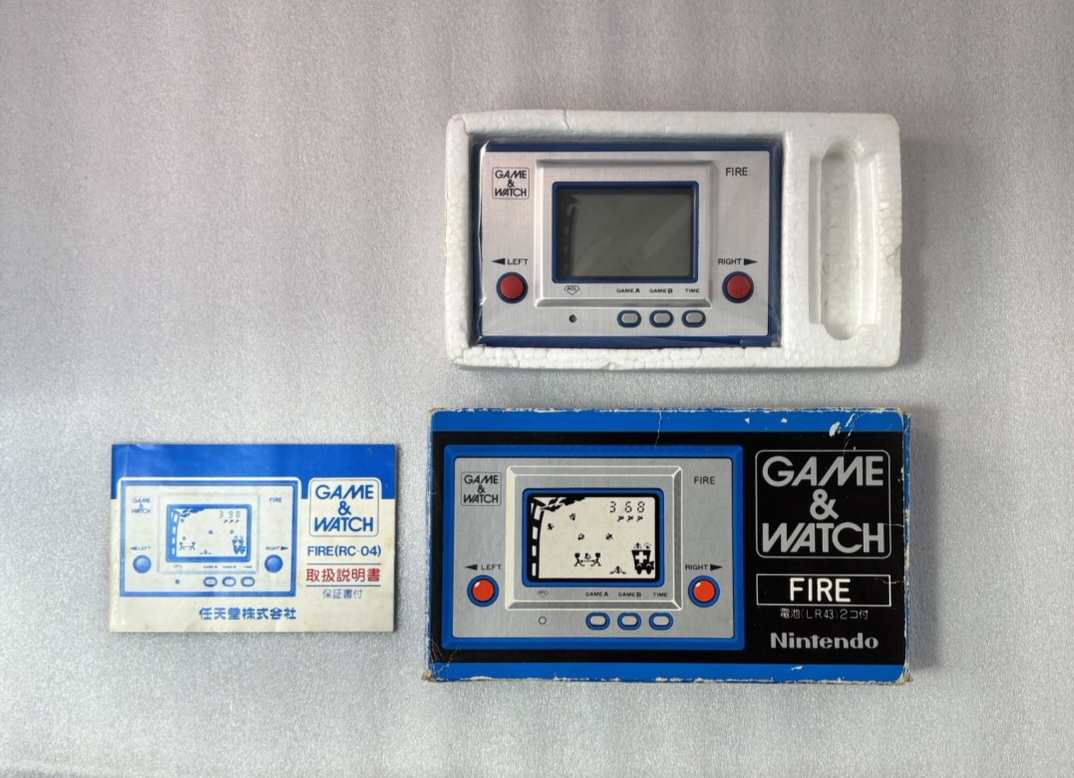 Yahoo!オークション -「ゲームウォッチ ファイア」の落札相場・落札価格