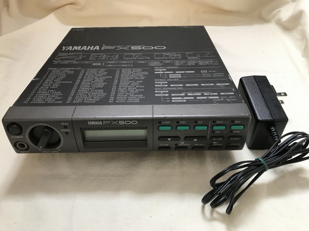 Yahoo!オークション -「yamaha fx500」(マルチエフェクター