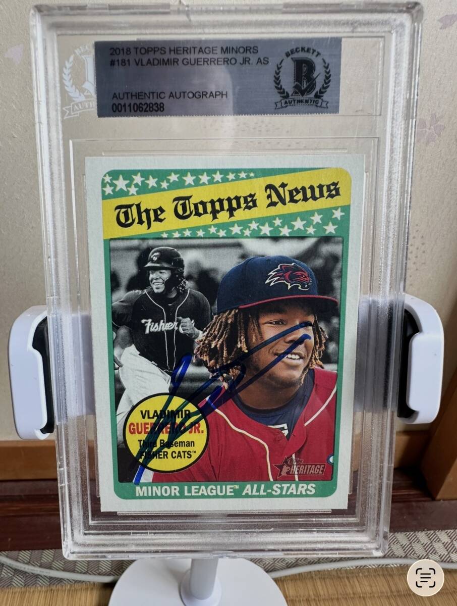 Yahoo!オークション -「vladimir guerrero jr.」の落札相場・落札価格