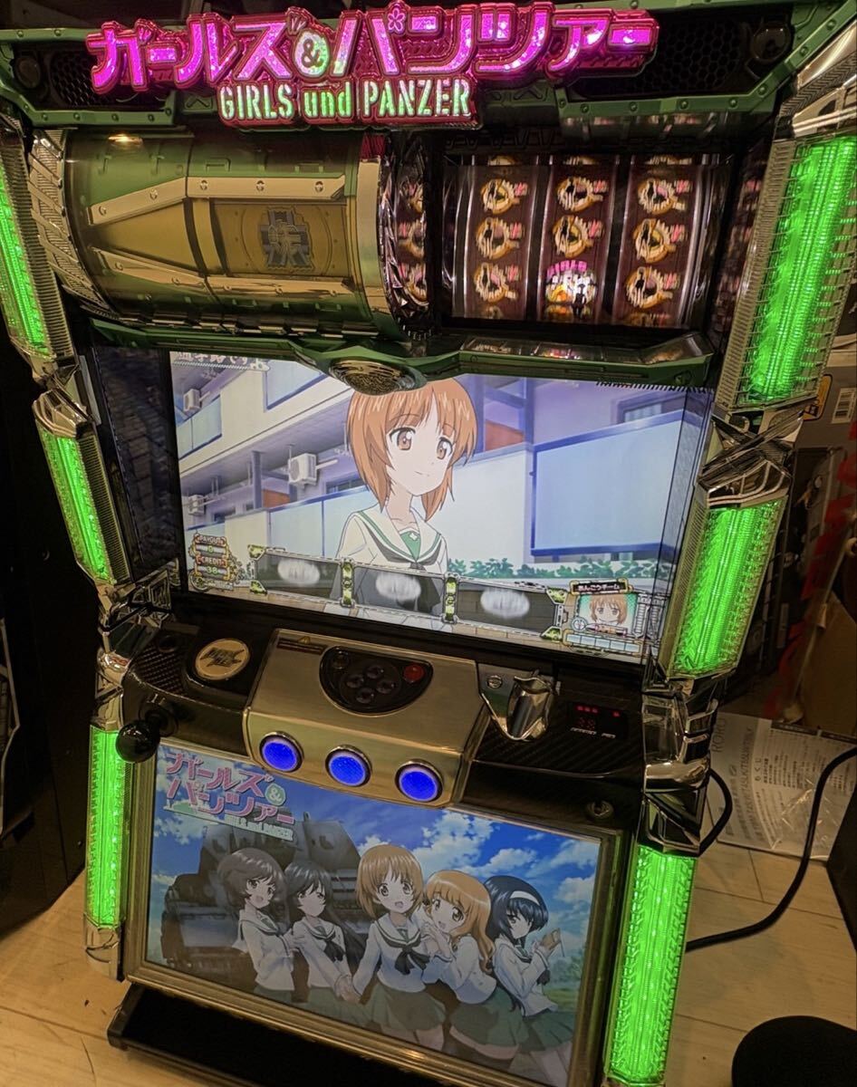 Yahoo!オークション -「ガールズ&パンツァー」(パチスロ実機