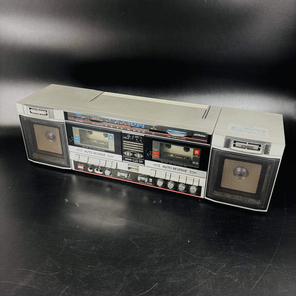 Yahoo!オークション -「victor ビクター pc」(ラジカセ) (カセット