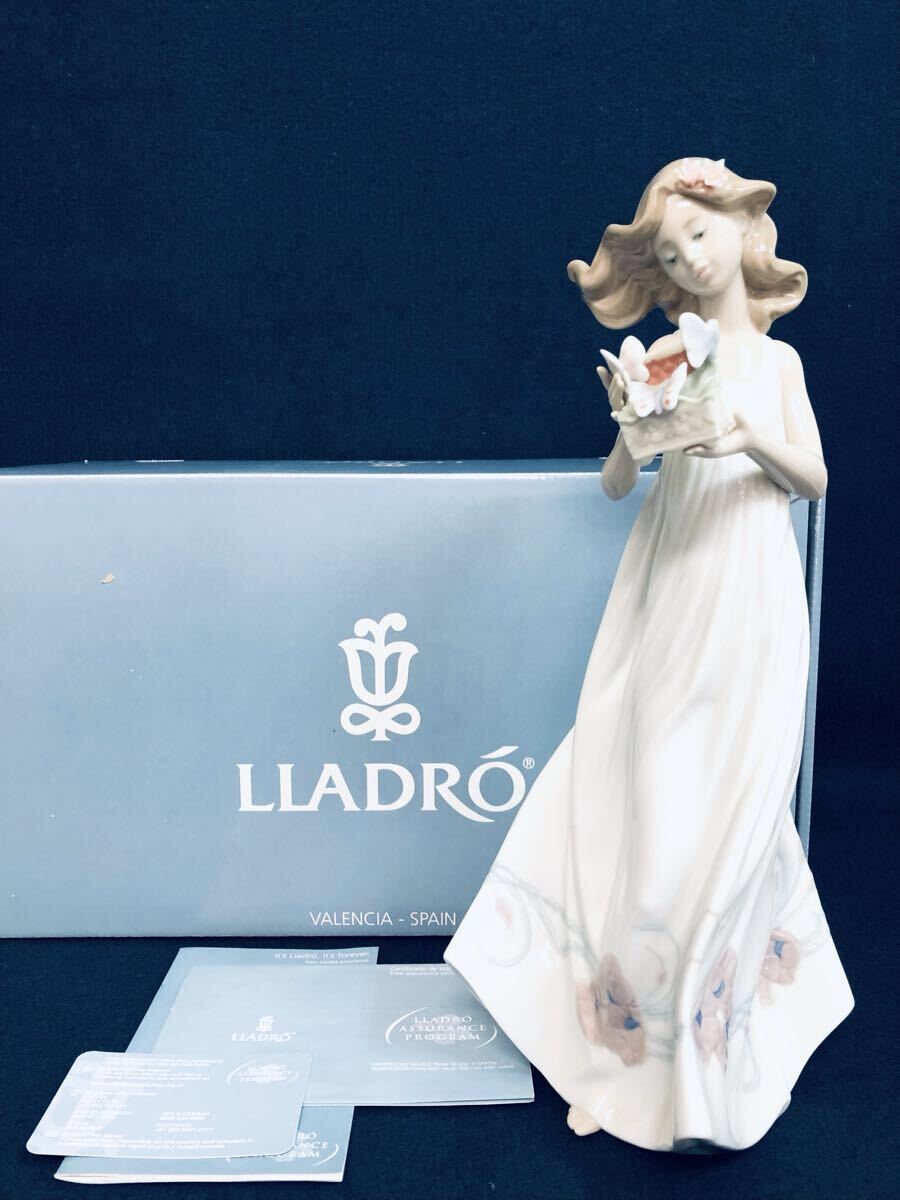 Yahoo!オークション - LLADRO リヤドロ / 子犬を抱く貴婦人 / フィギュ