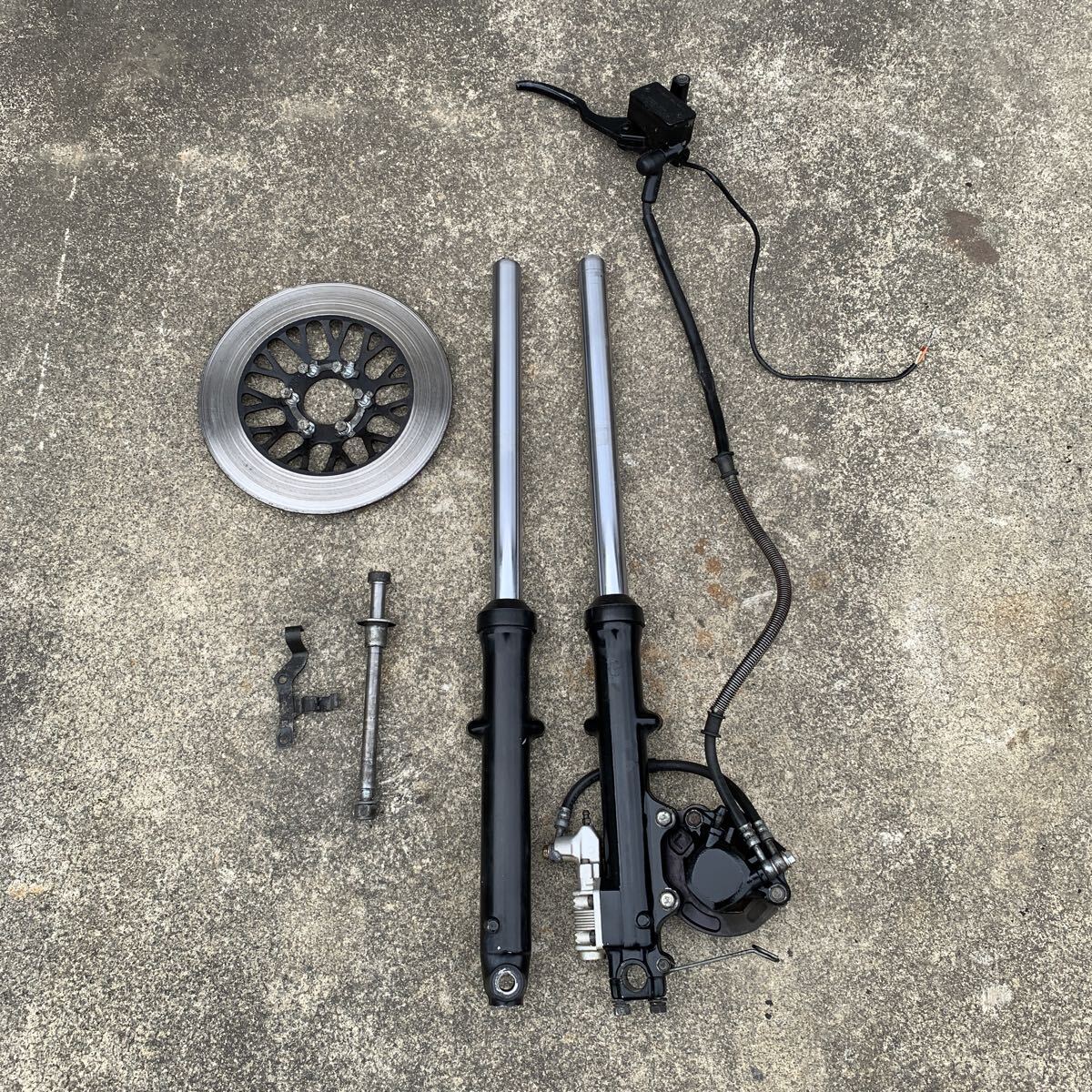 Yahoo!オークション -「gsx250e ザリ フロントフォーク」の落札相場