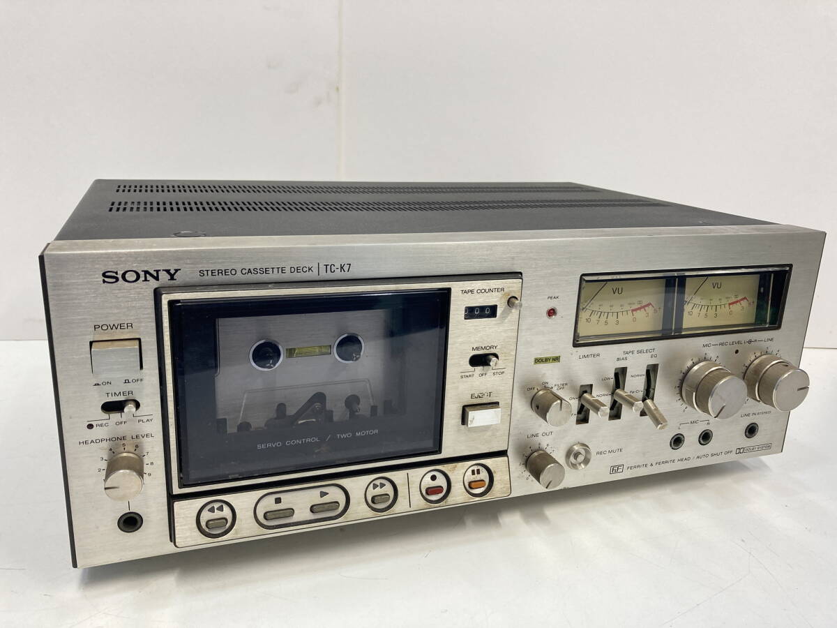 Yahoo!オークション -「sony tc-k7 カセットデッキ」の落札相場・落札価格