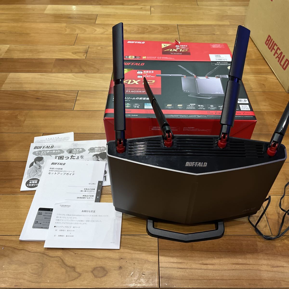 2026年最新】Yahoo!オークション -wxr-6000ax12の中古品・新品・未使用