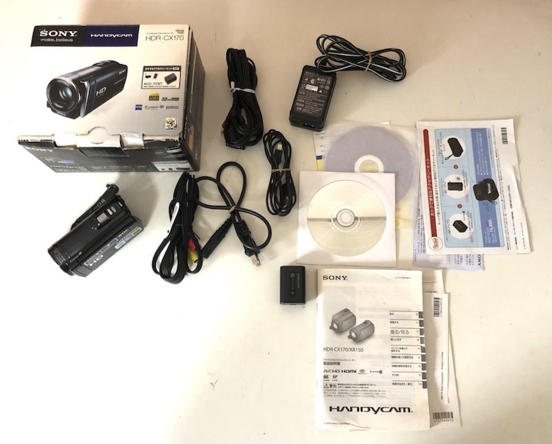 Yahoo!オークション -「hdr-cx170」の落札相場・落札価格