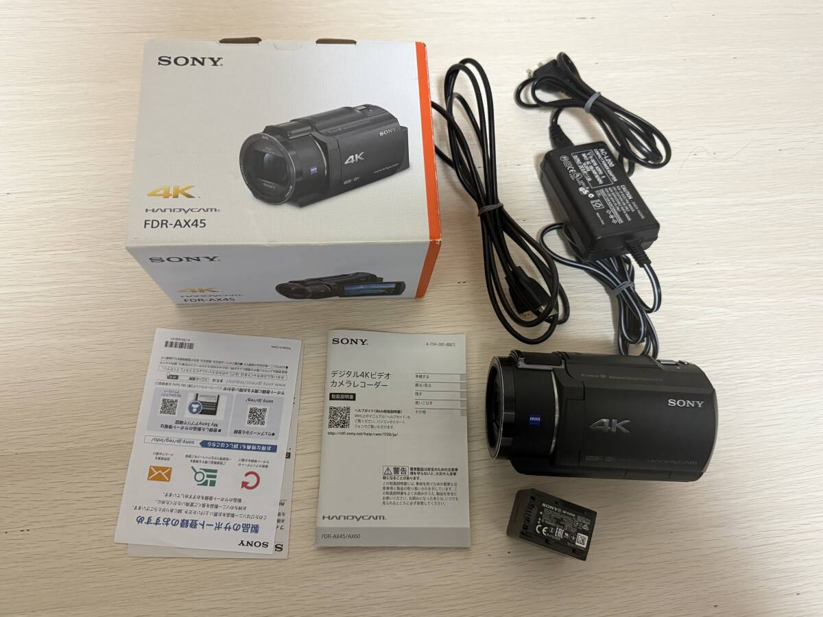 2026年最新】Yahoo!オークション -sony ビデオカメラ fdr-ax45の中古品