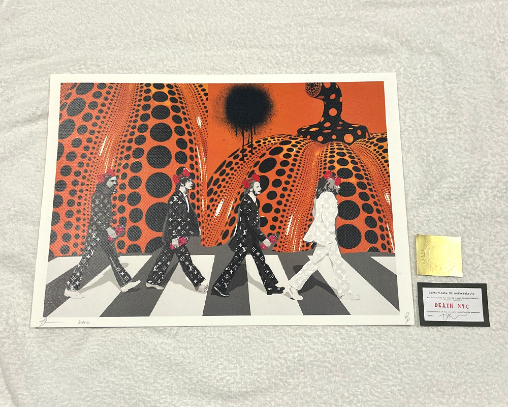 Yahoo!オークション -「草間彌生 かぼちゃ」(版画) (美術品)の落札相場