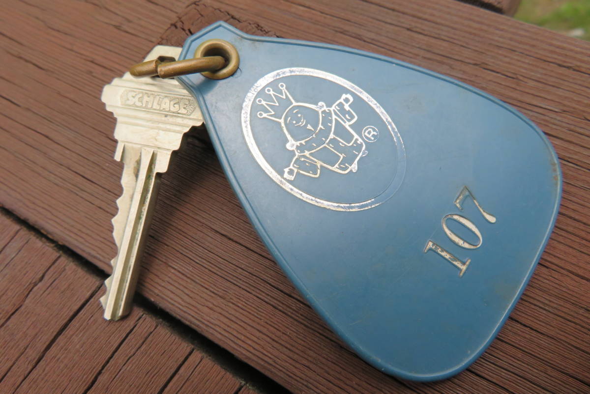 アメリカ製USA テキサス ヴィンテージ モーテル ホテル キー No1502