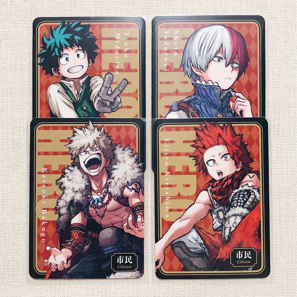 僕のヒーローアカデミア ヒロアカフェア アニバーサリーメタルプレート