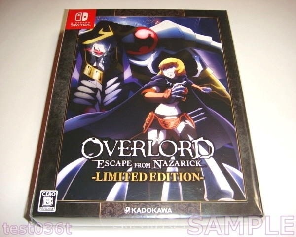 角川ゲームス OVERLORD： ESCAPE FROM NAZARICK [通常版] [Nintendo