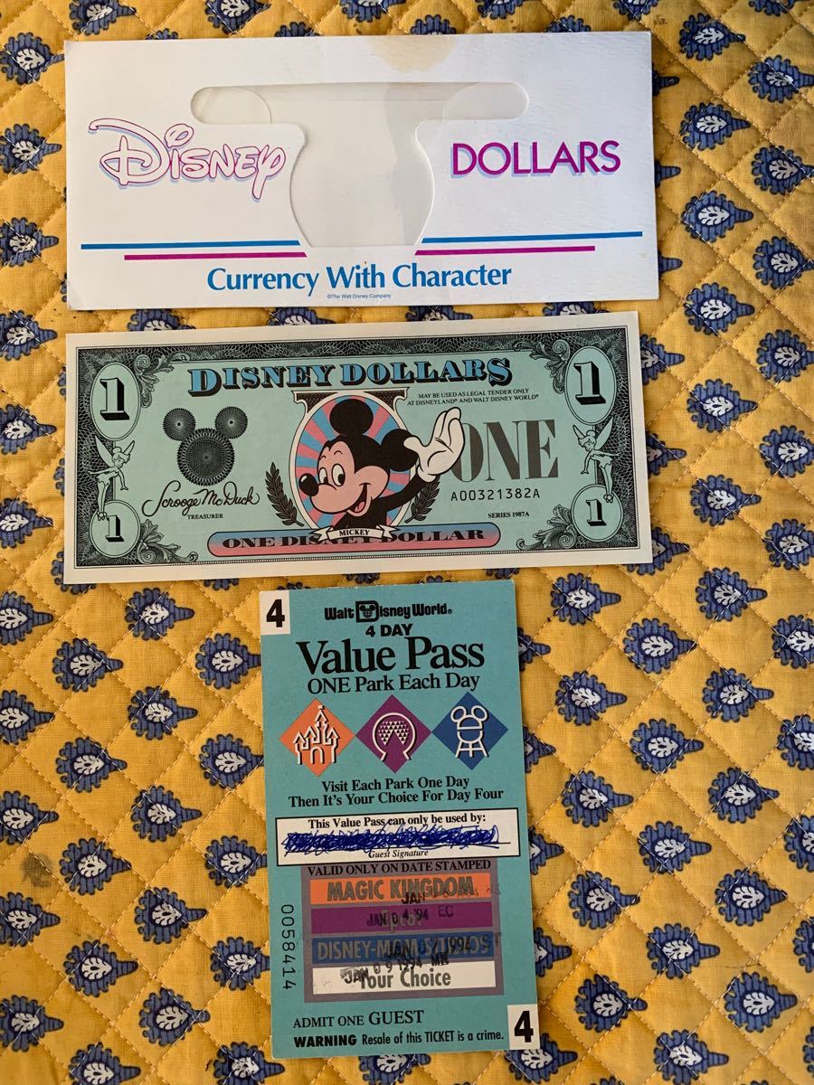 ディズニーダラー 50ドル札 （2005年版） $50 紙幣 50周年限定品