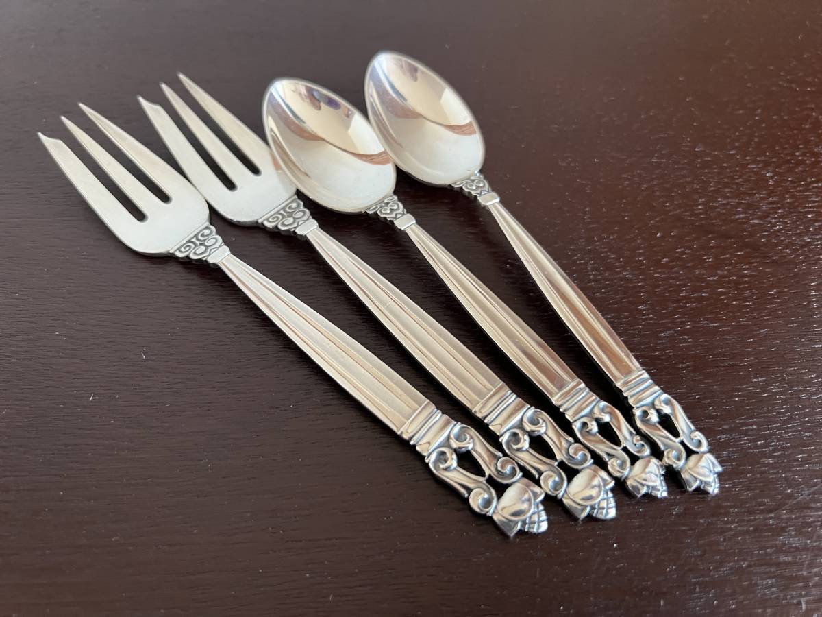 Yahoo!オークション -「純銀 ティースプーン」(工芸品) の落札相場