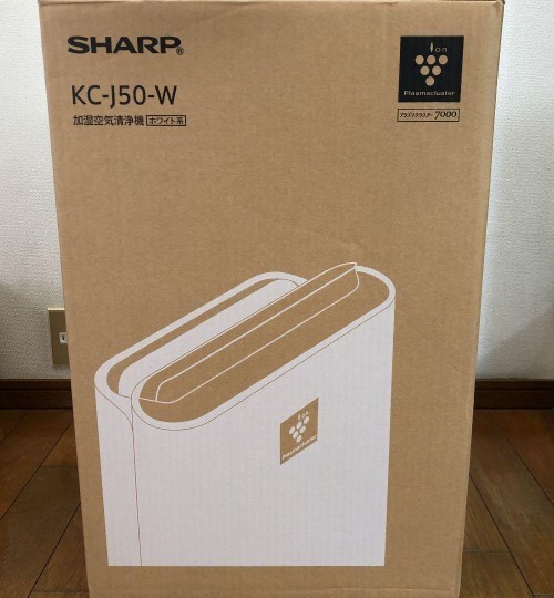 シャープ KC-J50-W [ホワイト系] オークション比較 - 価格.com