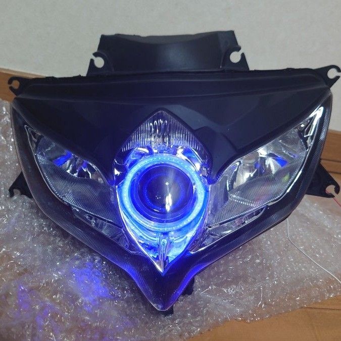 アドレスv125S 虹赤 イカリングヘッドライト LED｜Yahoo!フリマ（旧