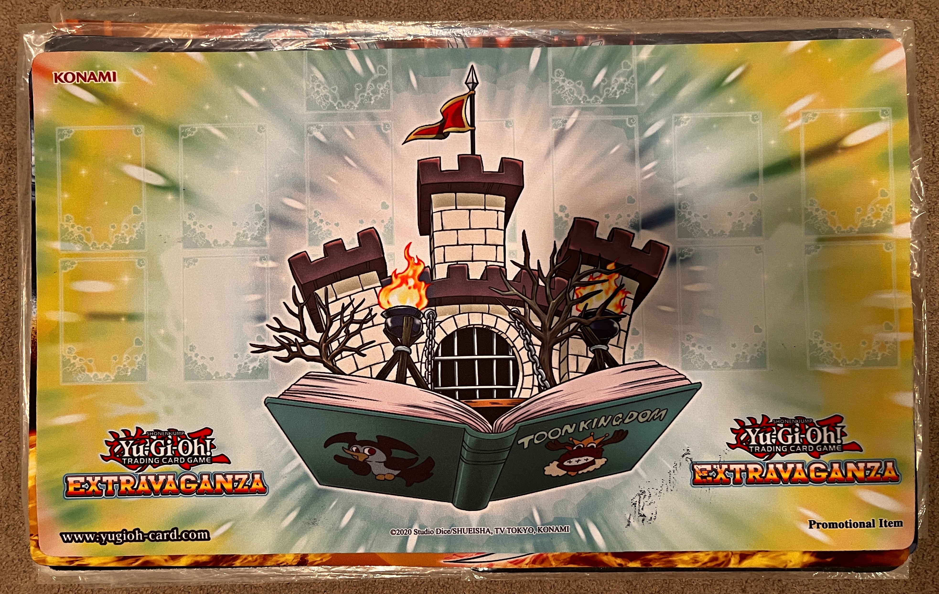 Official Yugioh Toon Kingdom Extravaganza Playmat Unsealed – Aus Ygo