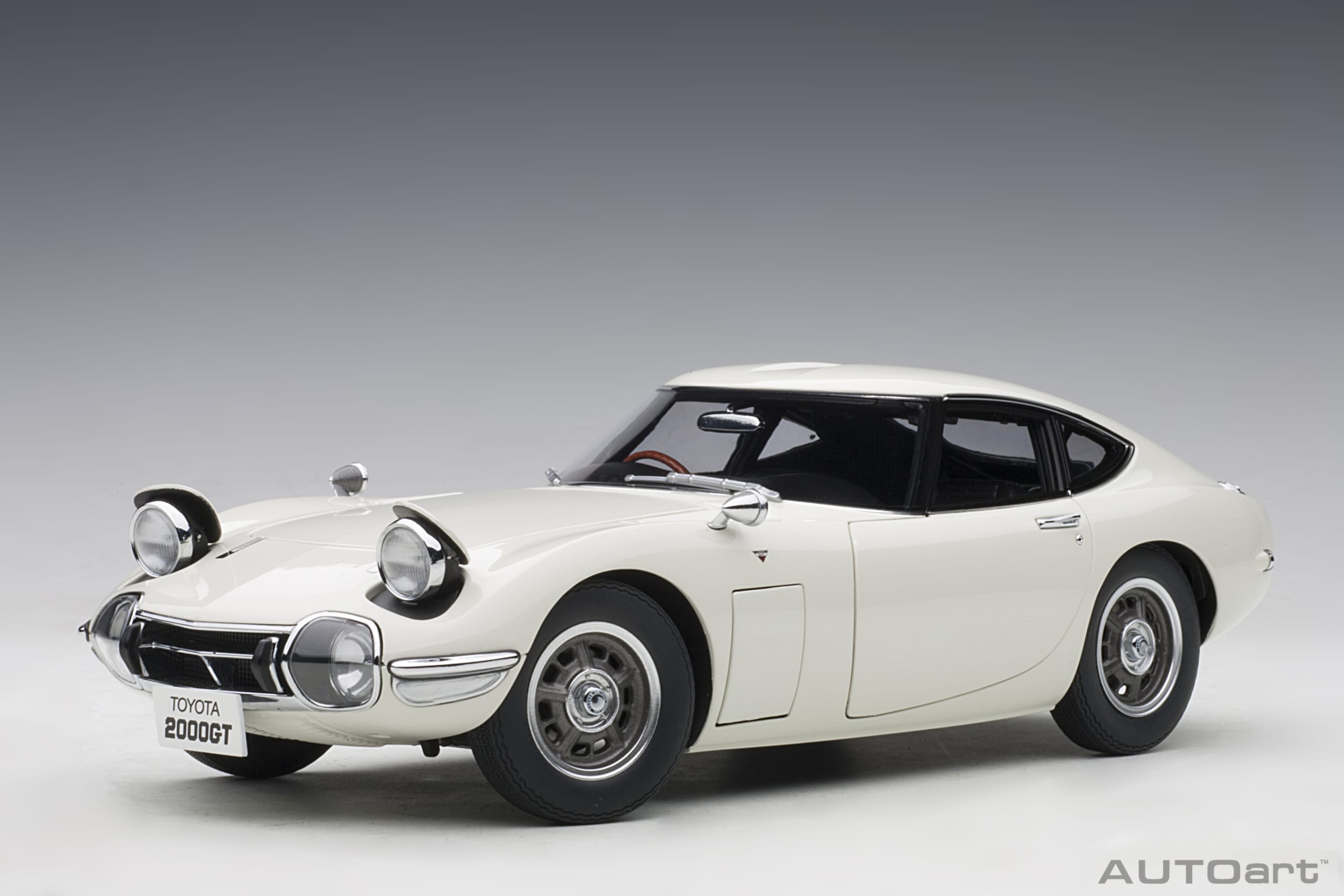 Toyota 2000GT (White) | AUTOart