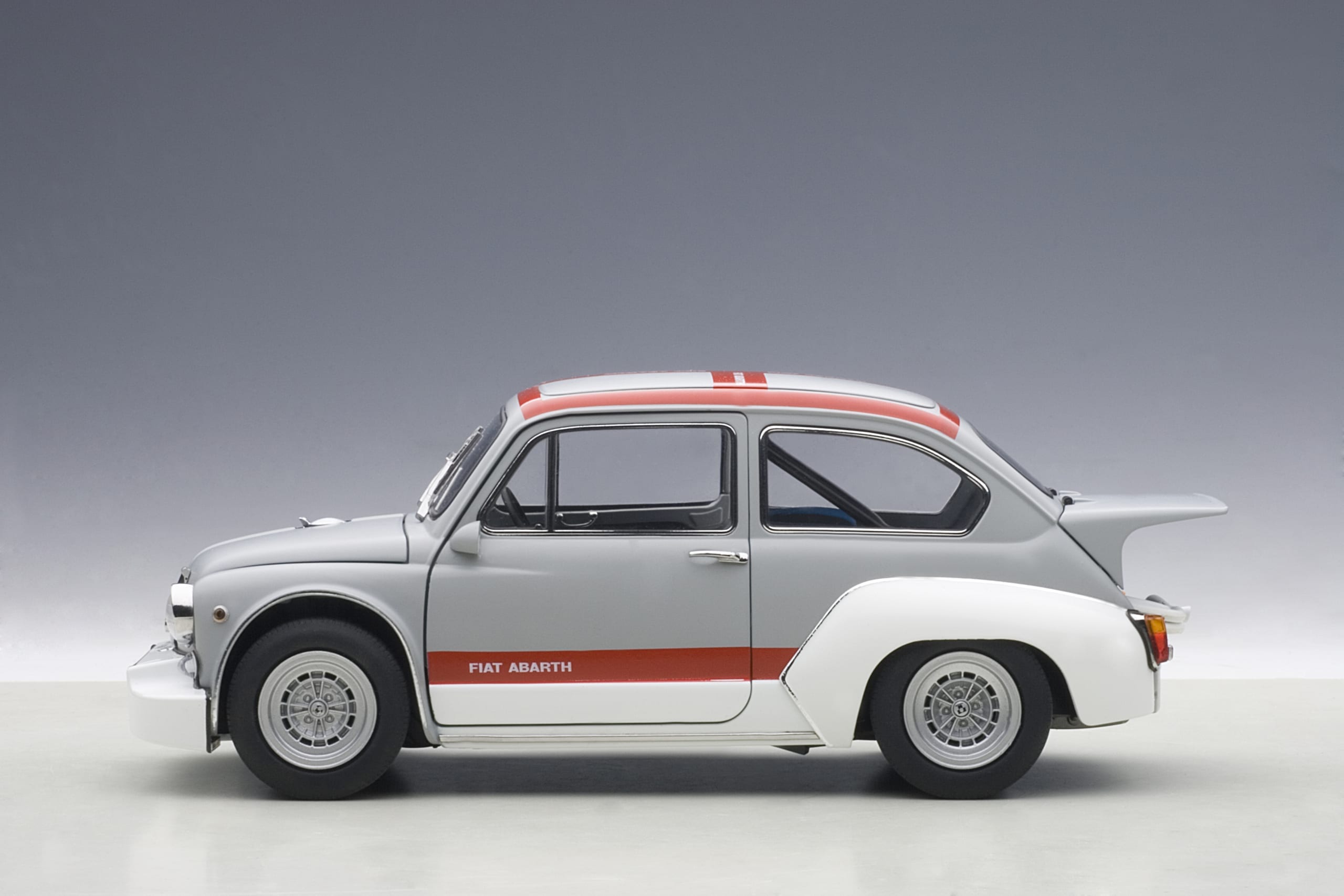 Fiat Abarth TCR 1000 (Matt Grey with Red stripes) | AUTOart