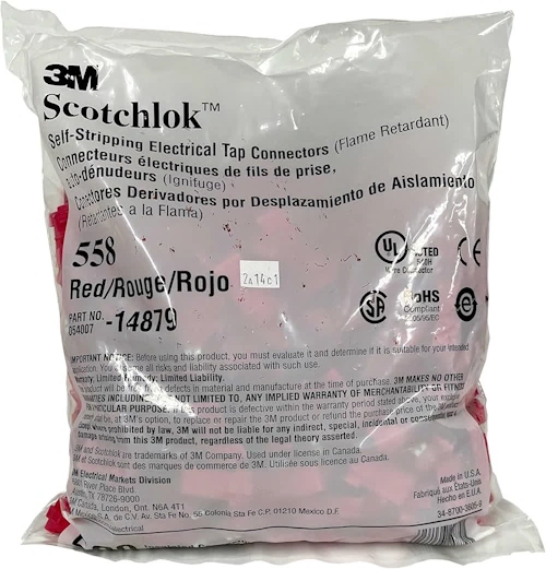 スコッチロック エレクトロタップ 500個 3M 558