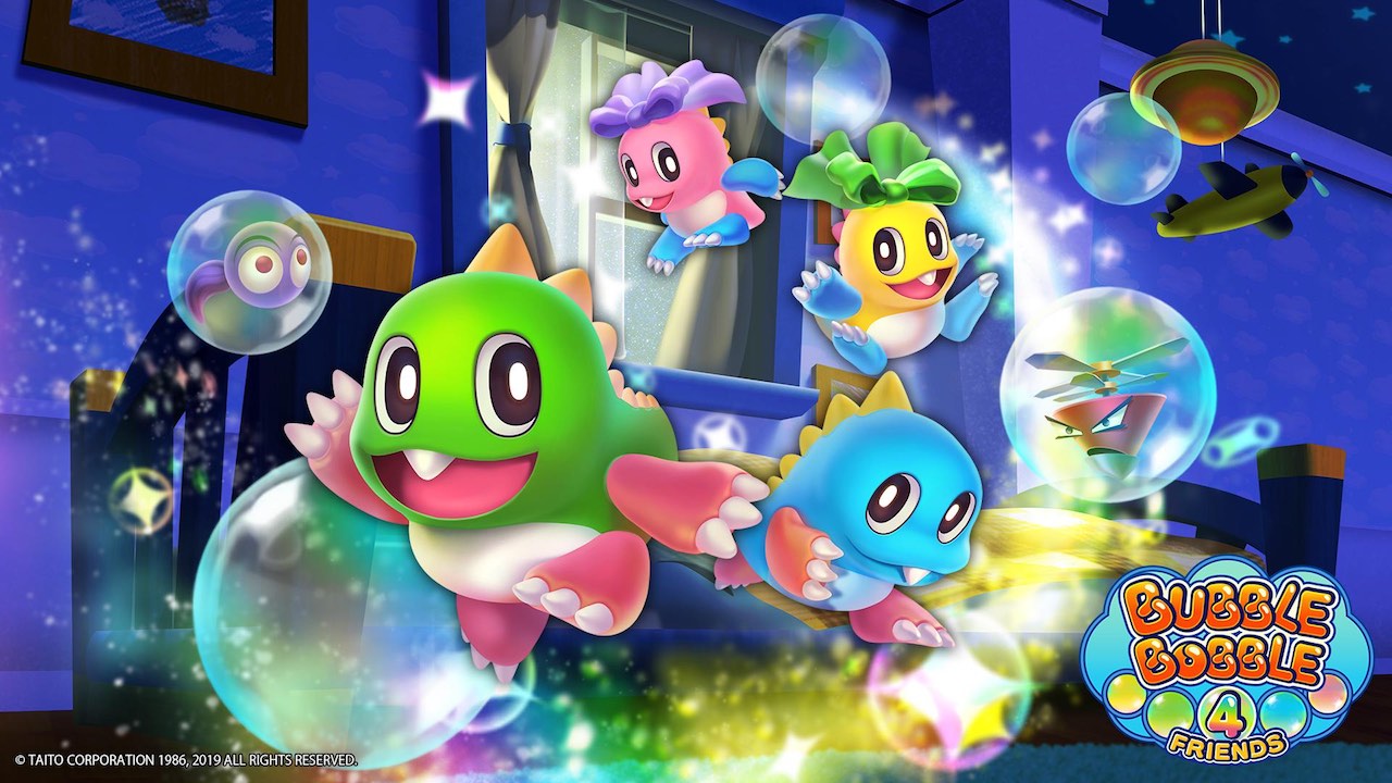 バブルボブル』シリーズ新作『Bubble Bobble 4 Friends』Nintendo