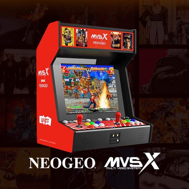ホームアーケード機「SNK NEOGEO MVSX」海外発表。NEOGEOの人気