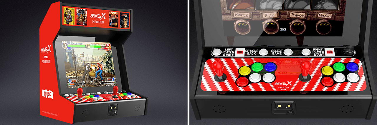 ホームアーケード機「SNK NEOGEO MVSX」海外発表。NEOGEOの人気