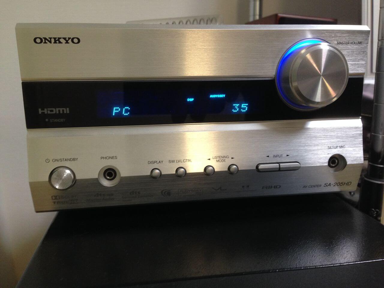 ONKYO製 SA-205HDオーディオアンプの音づまりを修理 | 有限会社オー