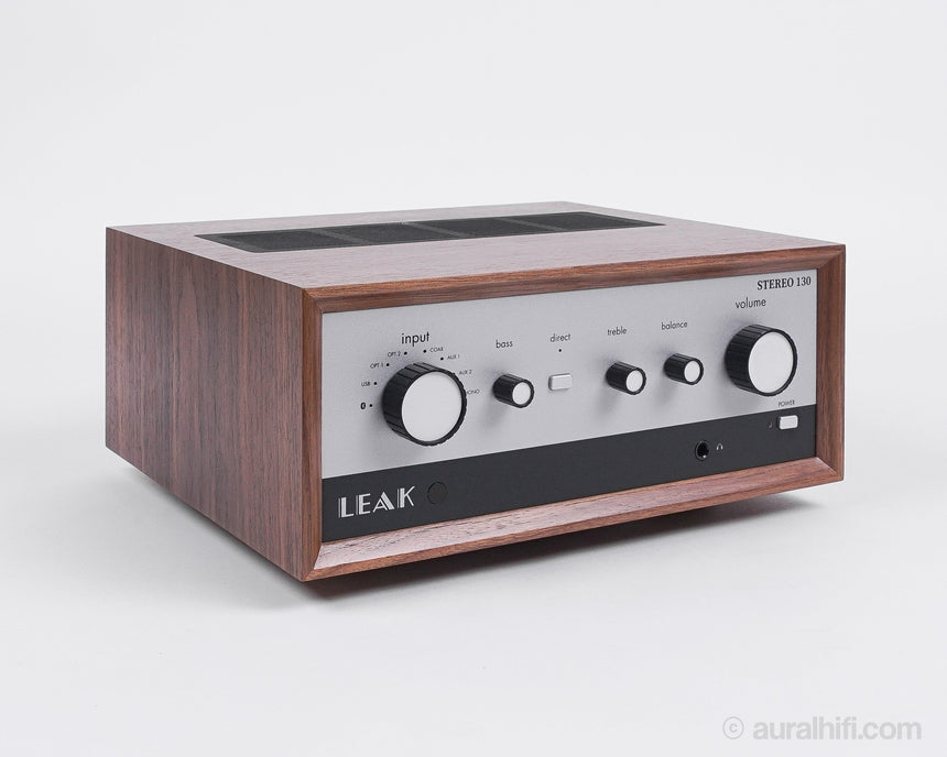Leak Stereo 130 // New / Integrated Amplifier / Walnut Cabinet For