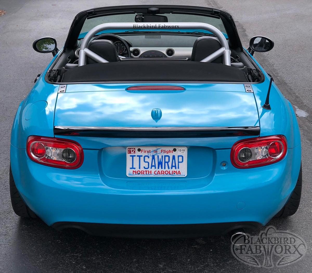 Blackbird Fabworx NC RZ Roll Bar - SCCA Legal and soft top