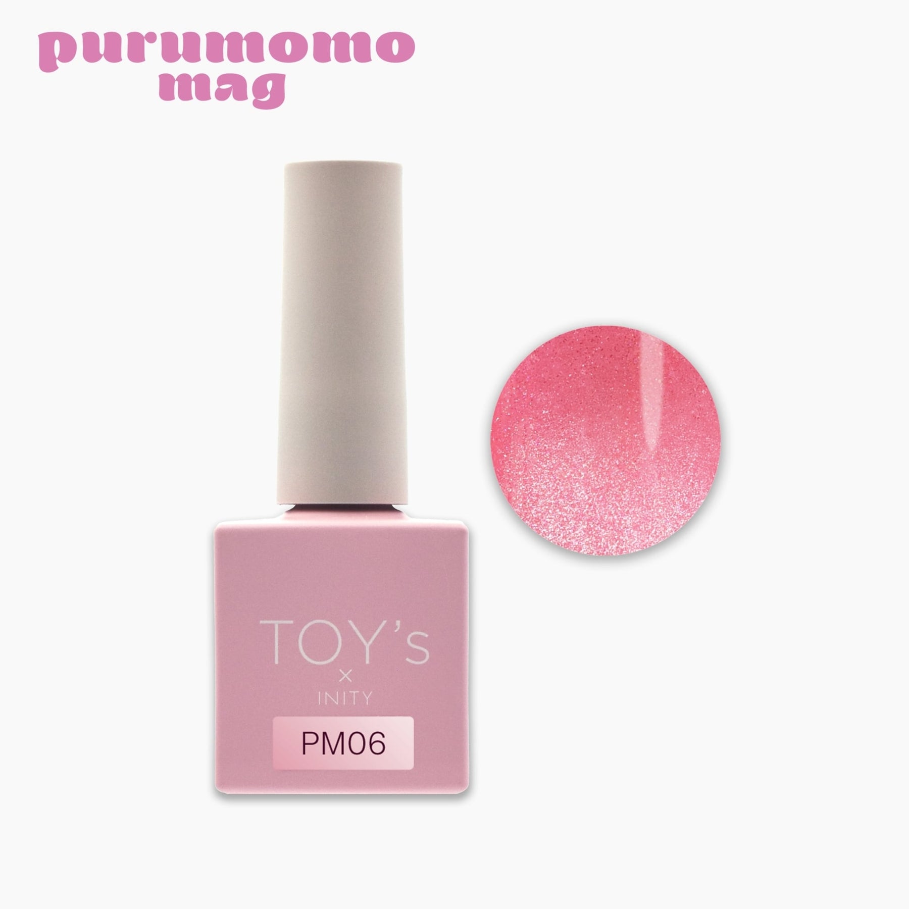 TOY's x INITY 'purumomo' Magnetic Gel Collection - Full 6pc set/Indivi
